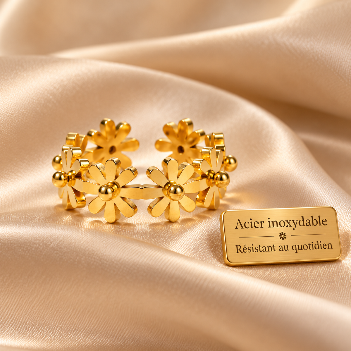 Floraison / Stainless Steel Ring