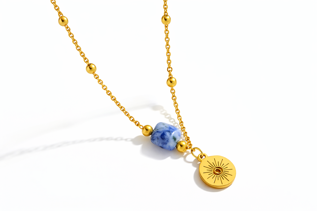 Collier Orion – Acier Inoxydable Doré