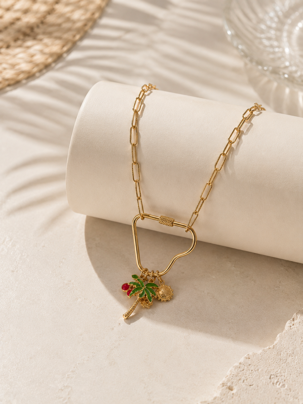 Radiant Sun Charms Necklace