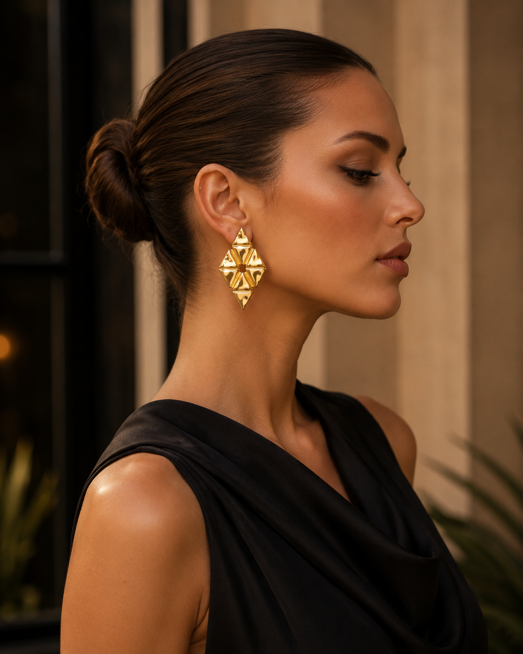 Boucles d'oreilles Éclat Géométrique