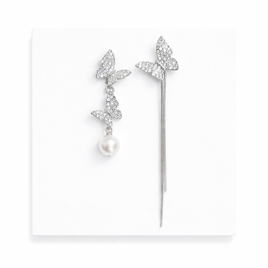 Boucles d'oreilles Papillon Lumière