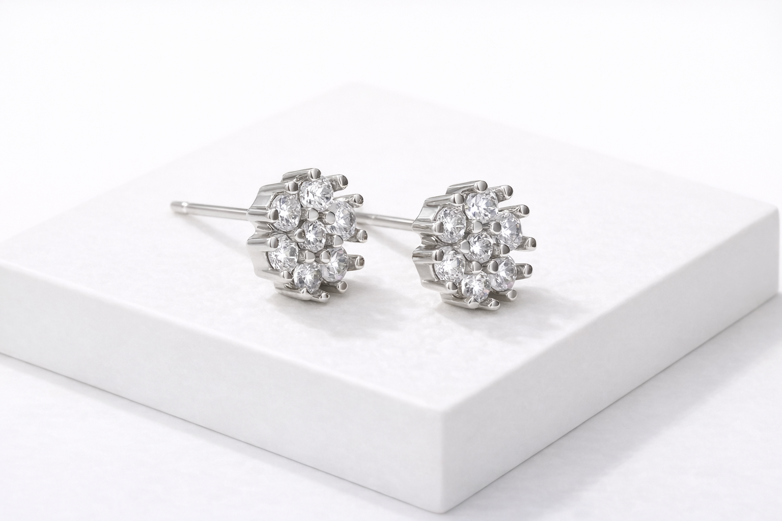 Boucles d'oreilles Fleur Éclat