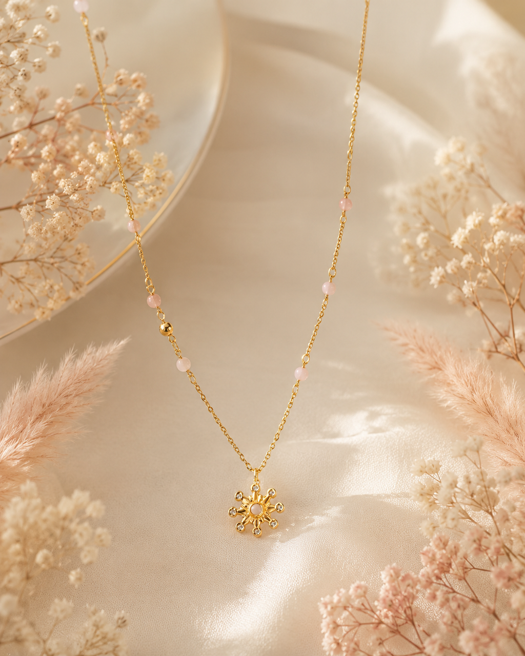 Collier Perlé