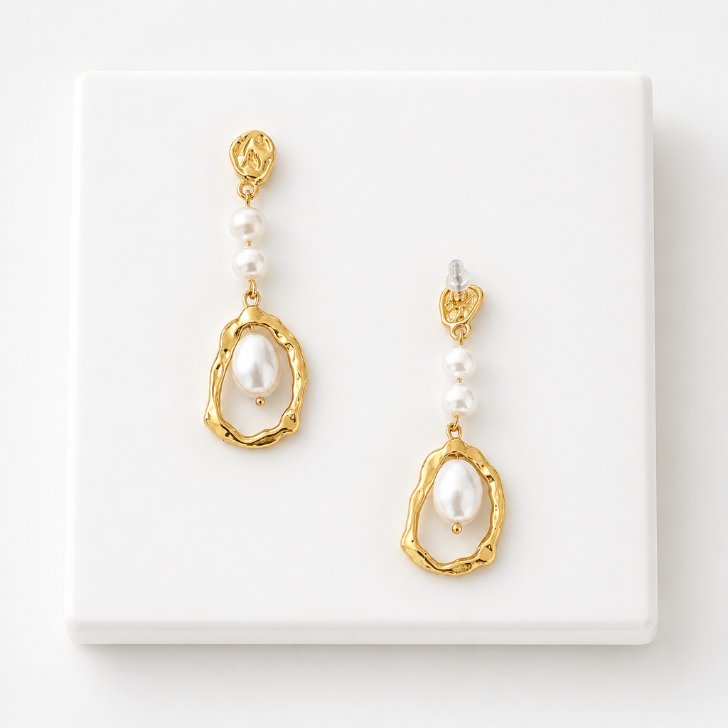 Boucles Éclat Perlé
