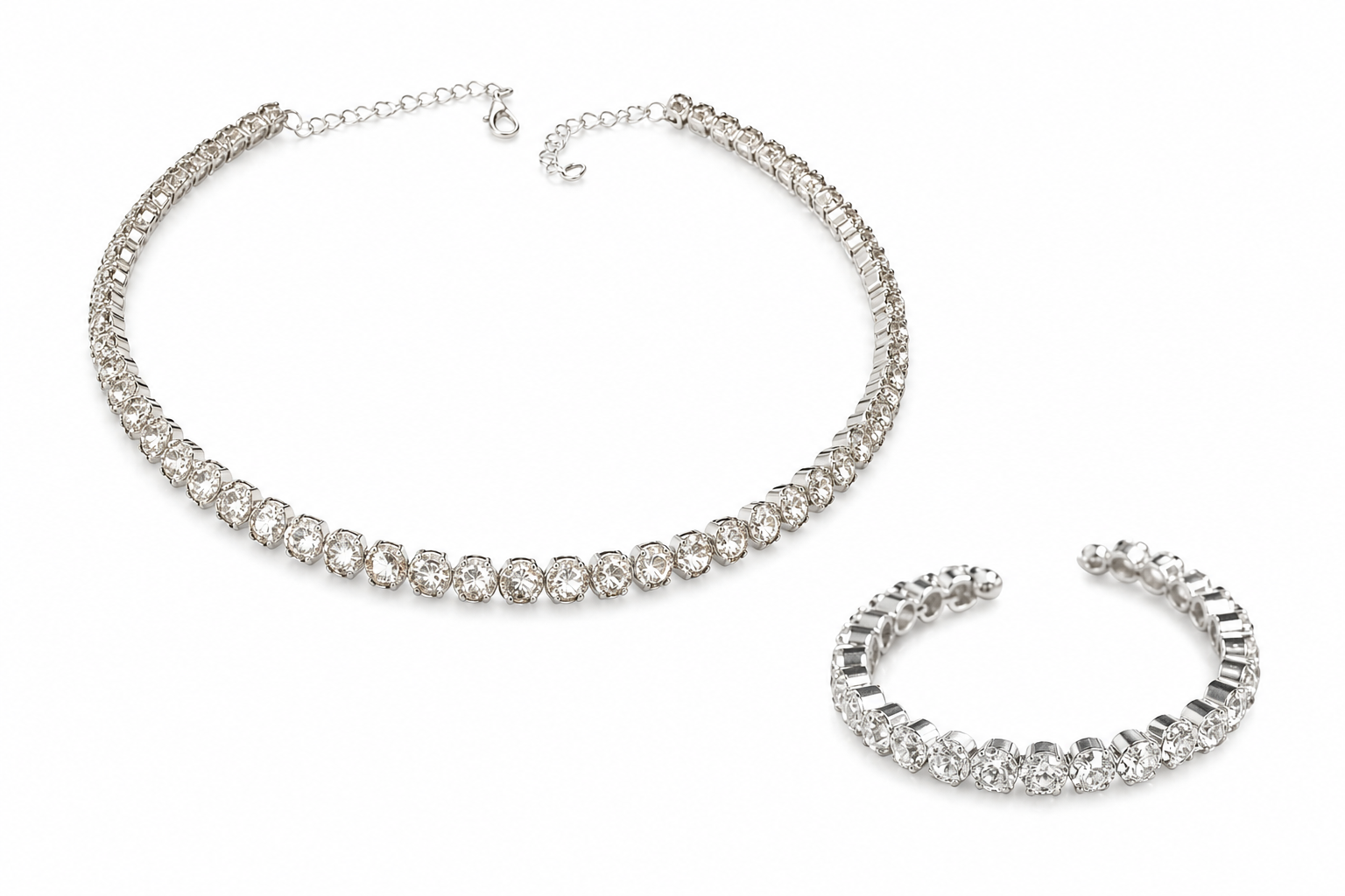 Parure Éclat - Collier et bracelet