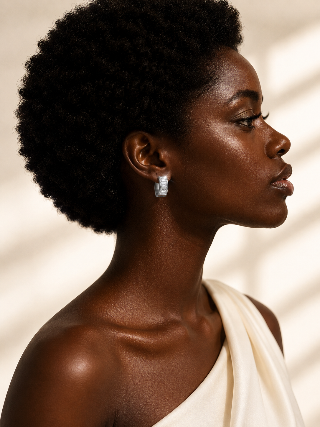 Boucles Créoles Éclat Argent