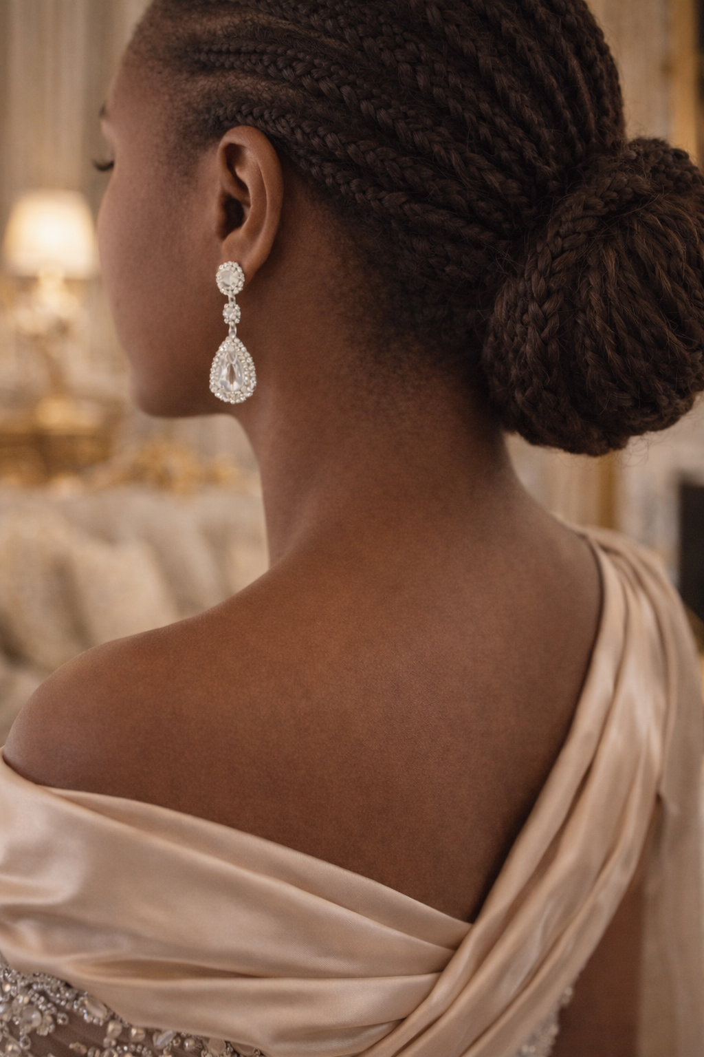 Boucles d'oreilles Éclat Goutte