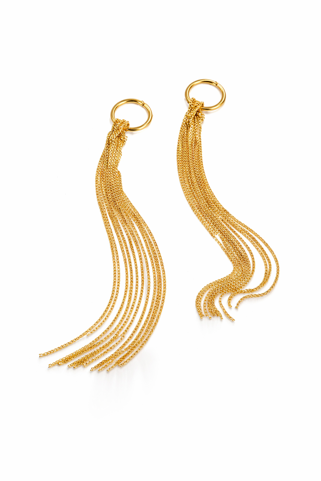 Kaïra Earrings – Gold Cascade