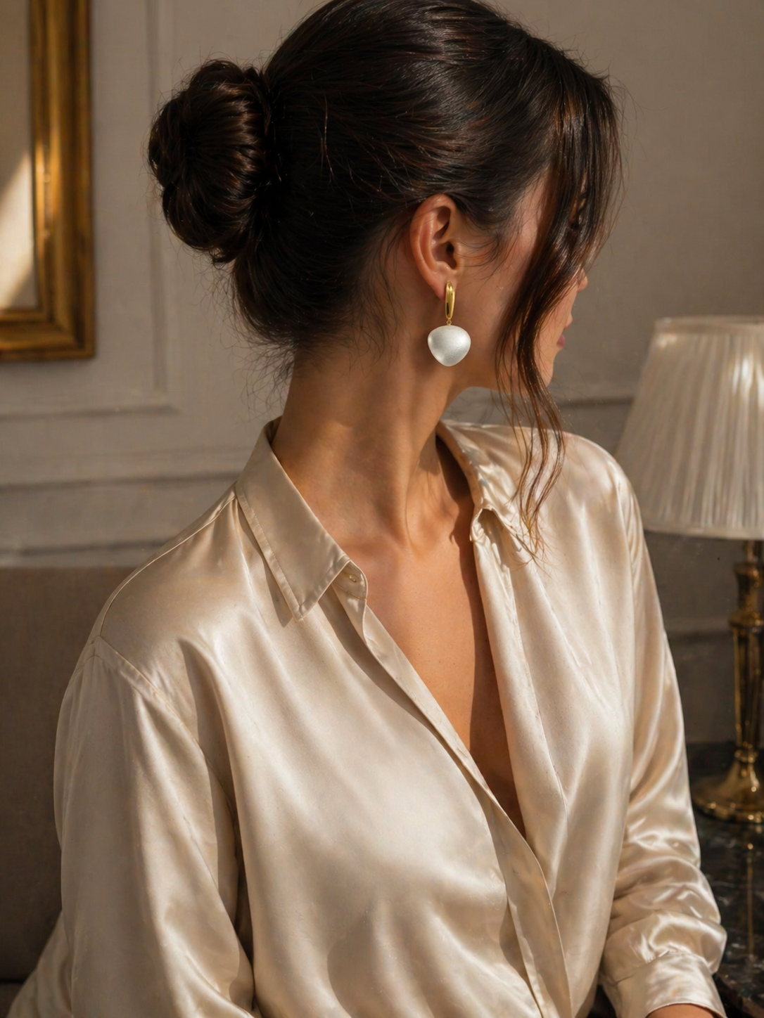 Boucles d'oreilles Goutte Élégance