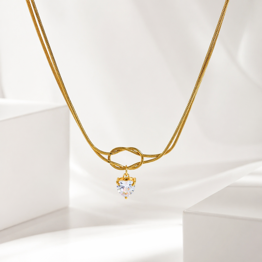 Collier Cœur Eclat