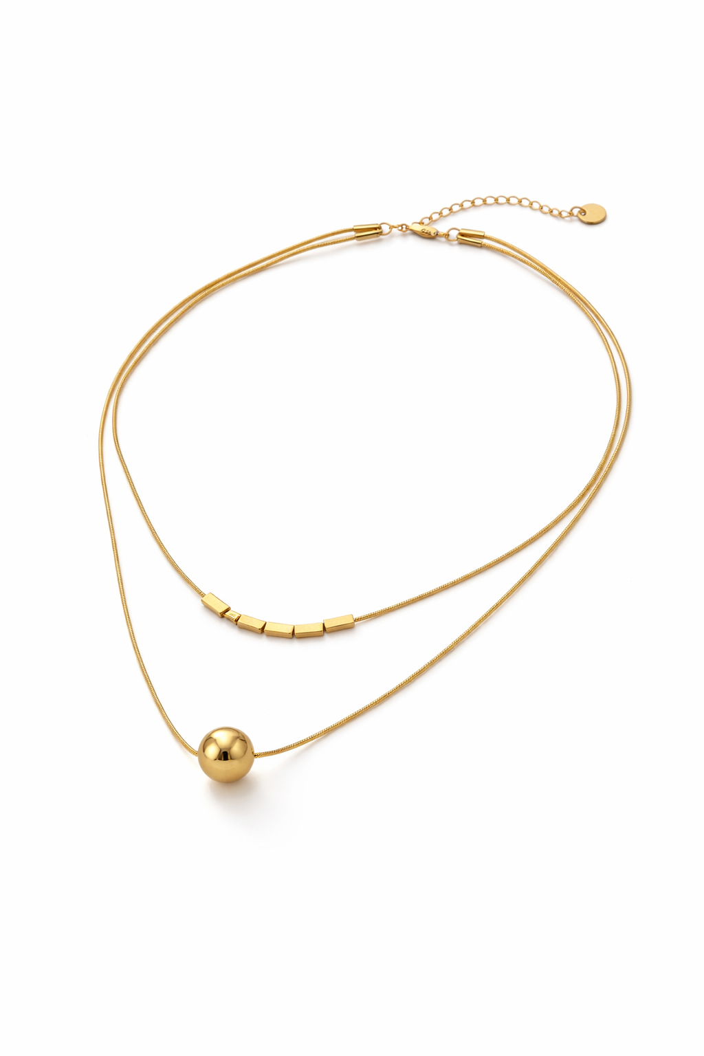Collier Duo Doré