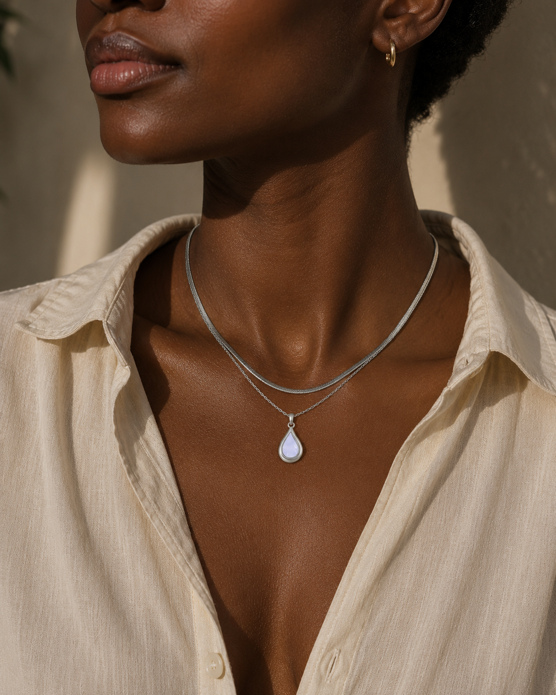 collier Rosée d'Ivoire