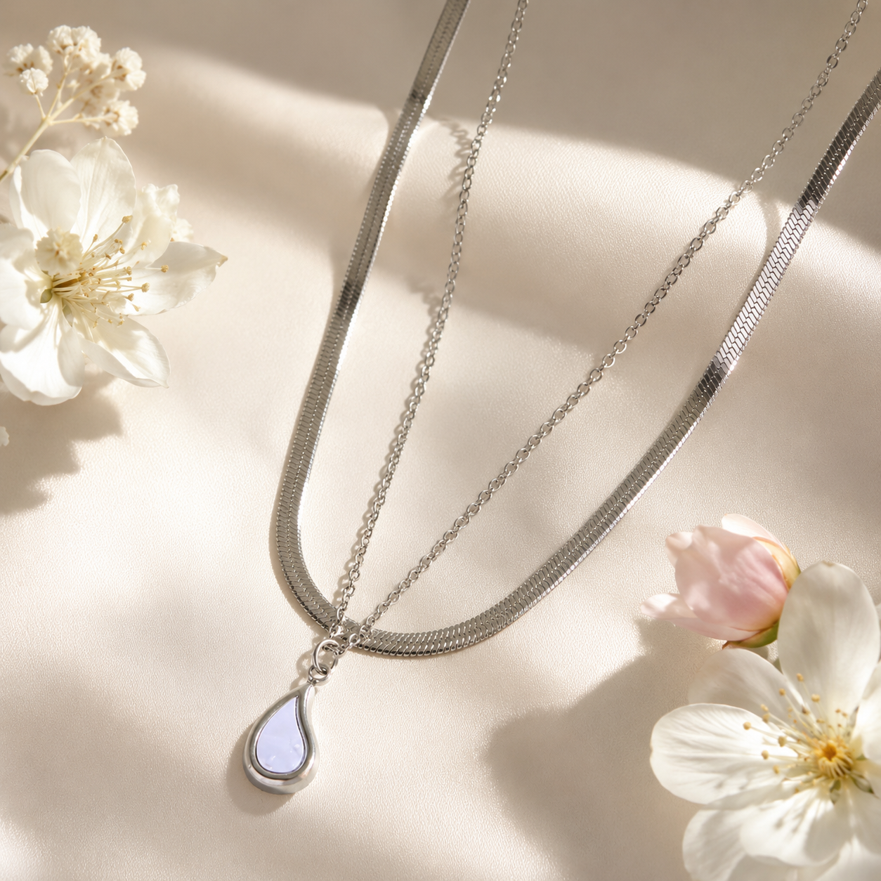 collier Rosée d'Ivoire