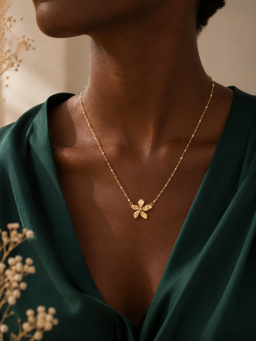 Collier Fleur d'Eclat