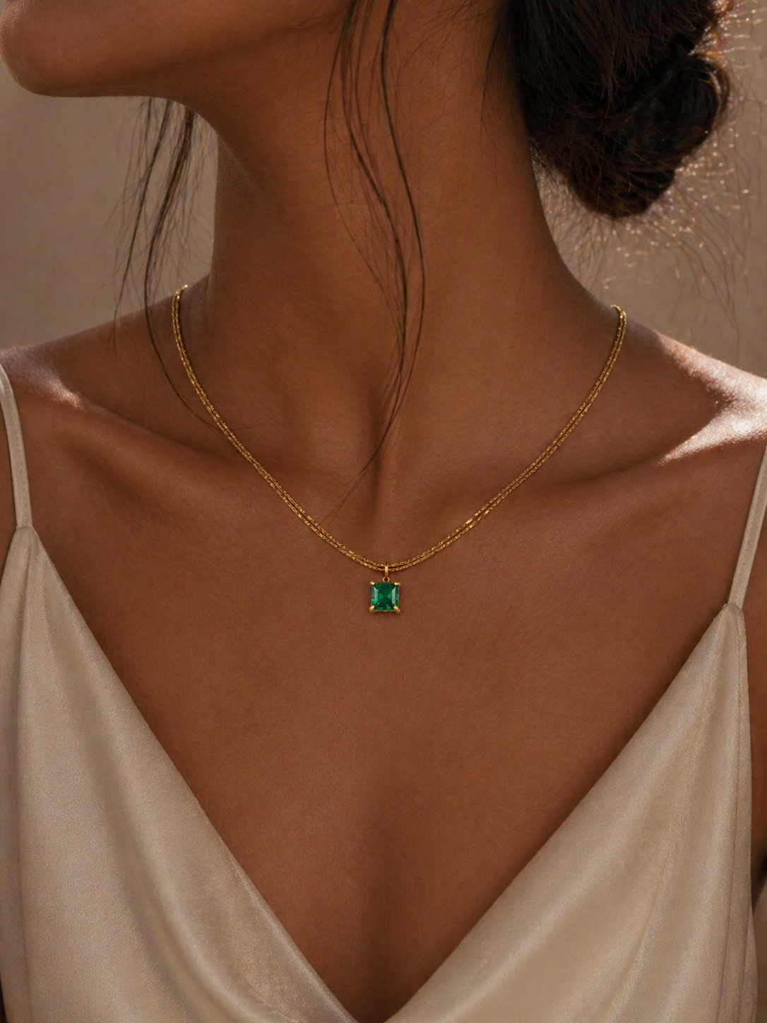 Collier Éclat Carré