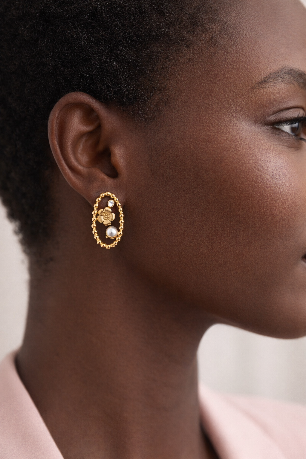 boucles d'oreilles Flora