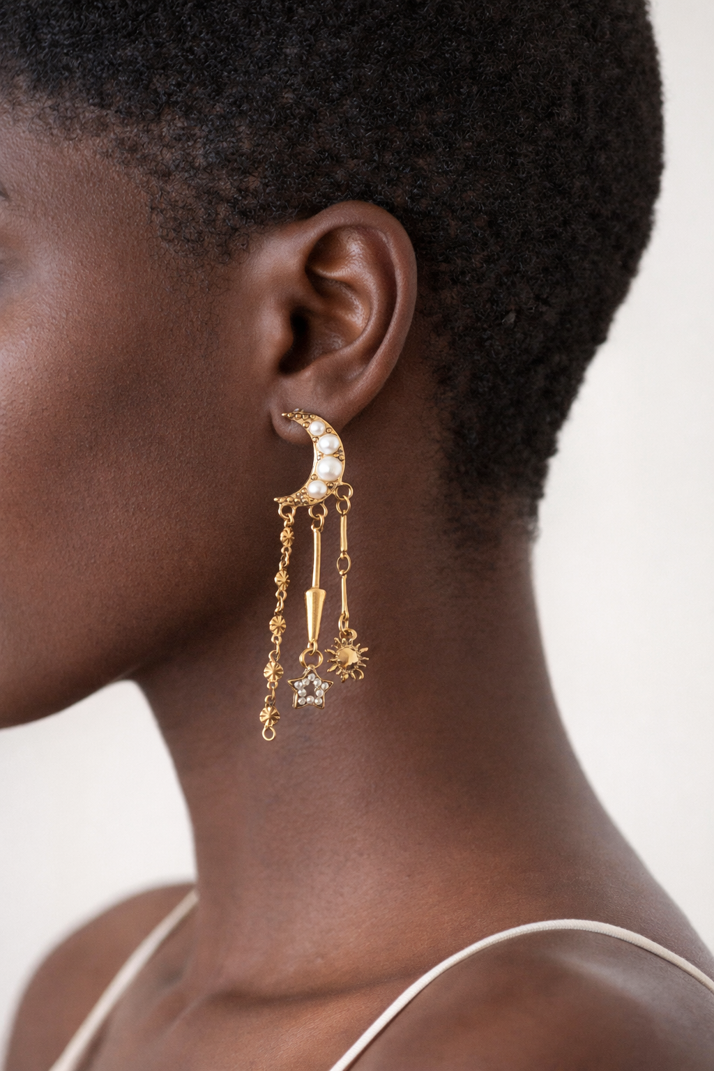 Boucles d’oreilles Soleil & Lune – Lueurs Célestes