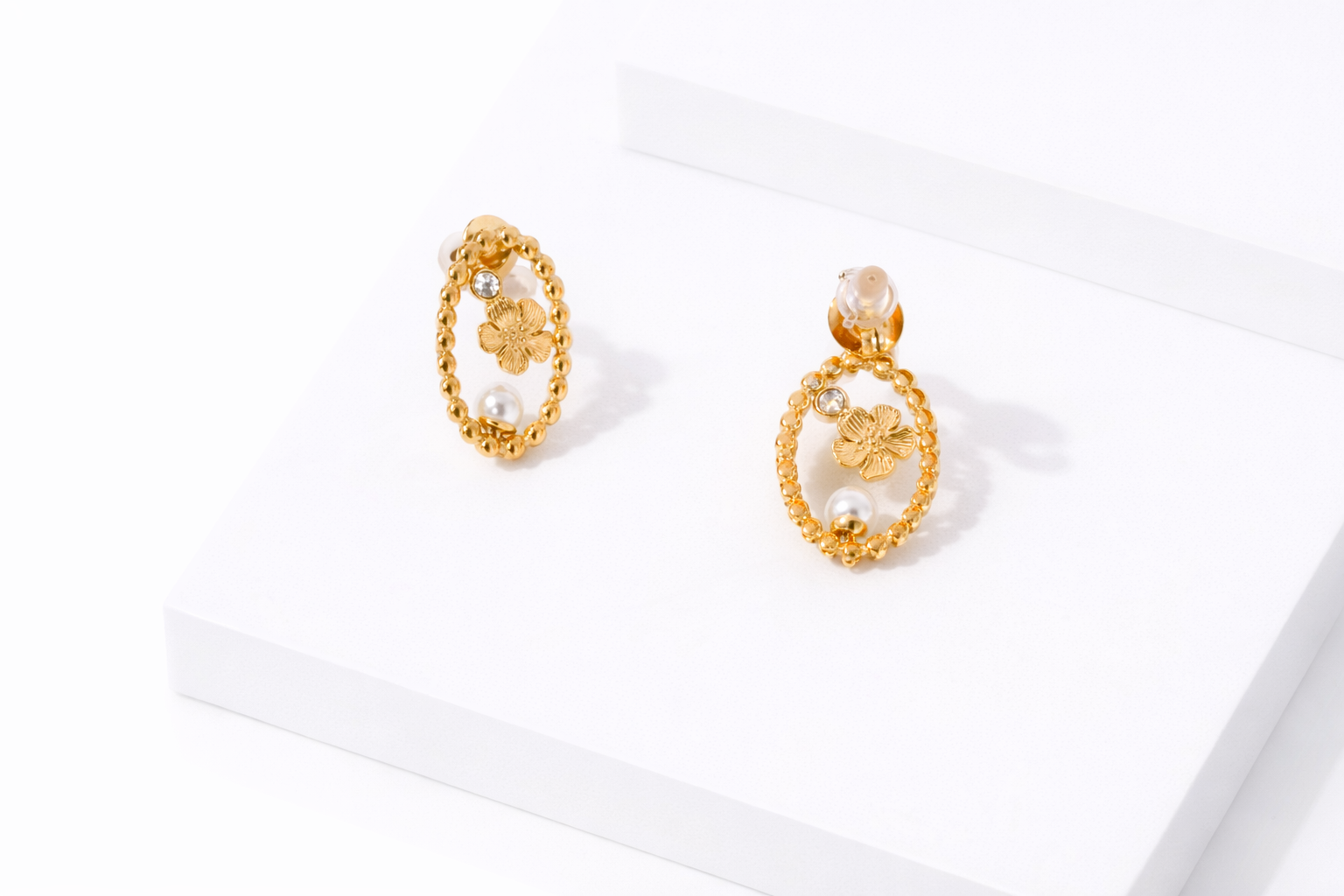 boucles d'oreilles Flora