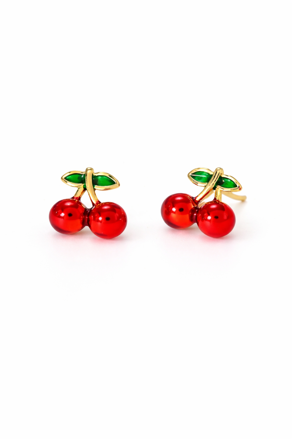 Boucles d’Oreilles Cerise