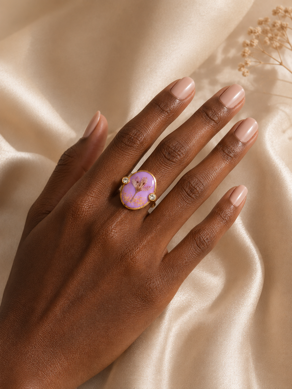 Bague Fleur Éternelle