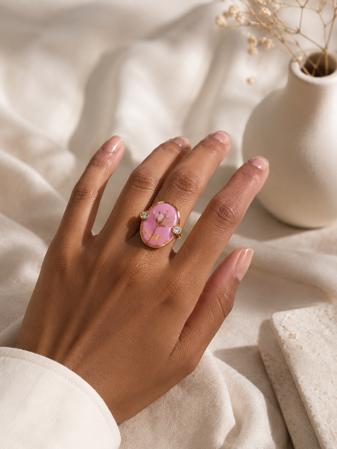Bague Fleur Éternelle