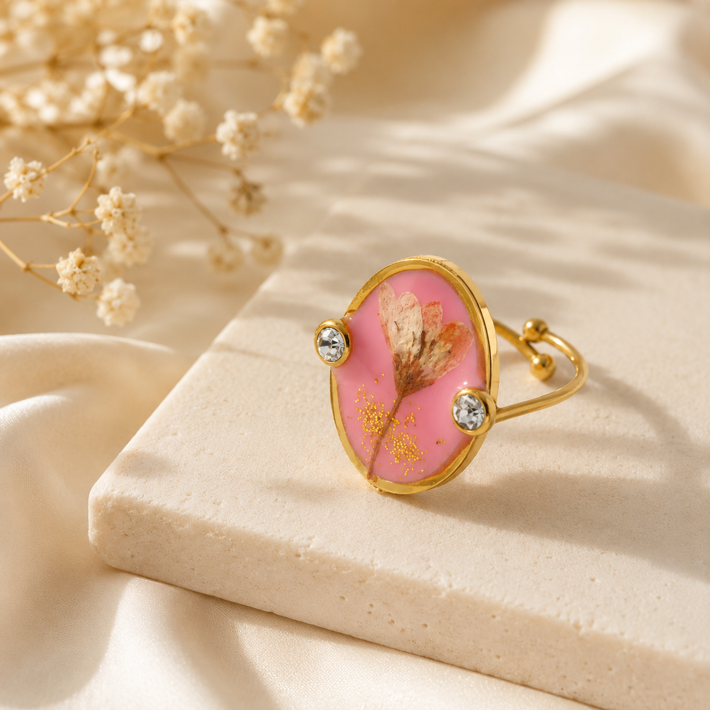 Bague Fleur Éternelle