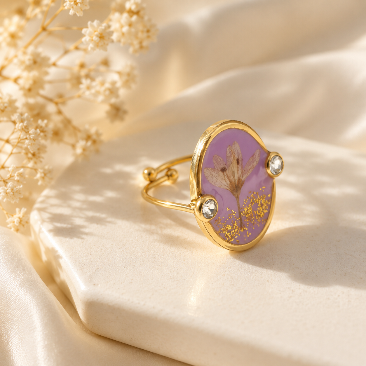 Bague Fleur Éternelle