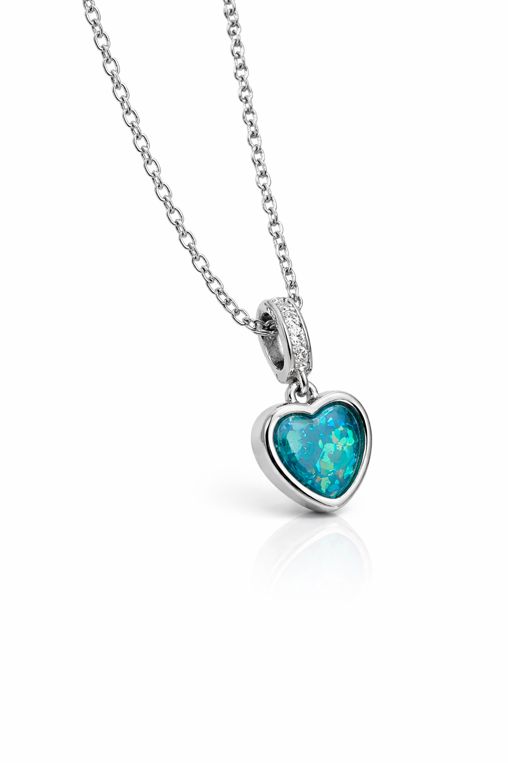 Collier Cœur Azur