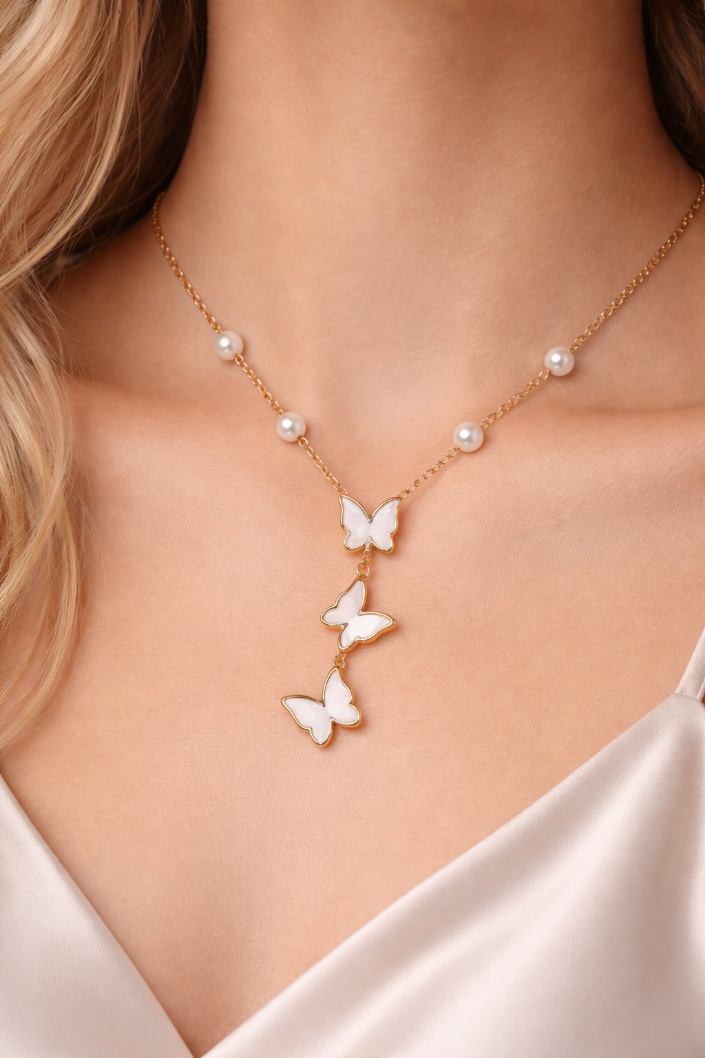 Collier Papillon d’Aube