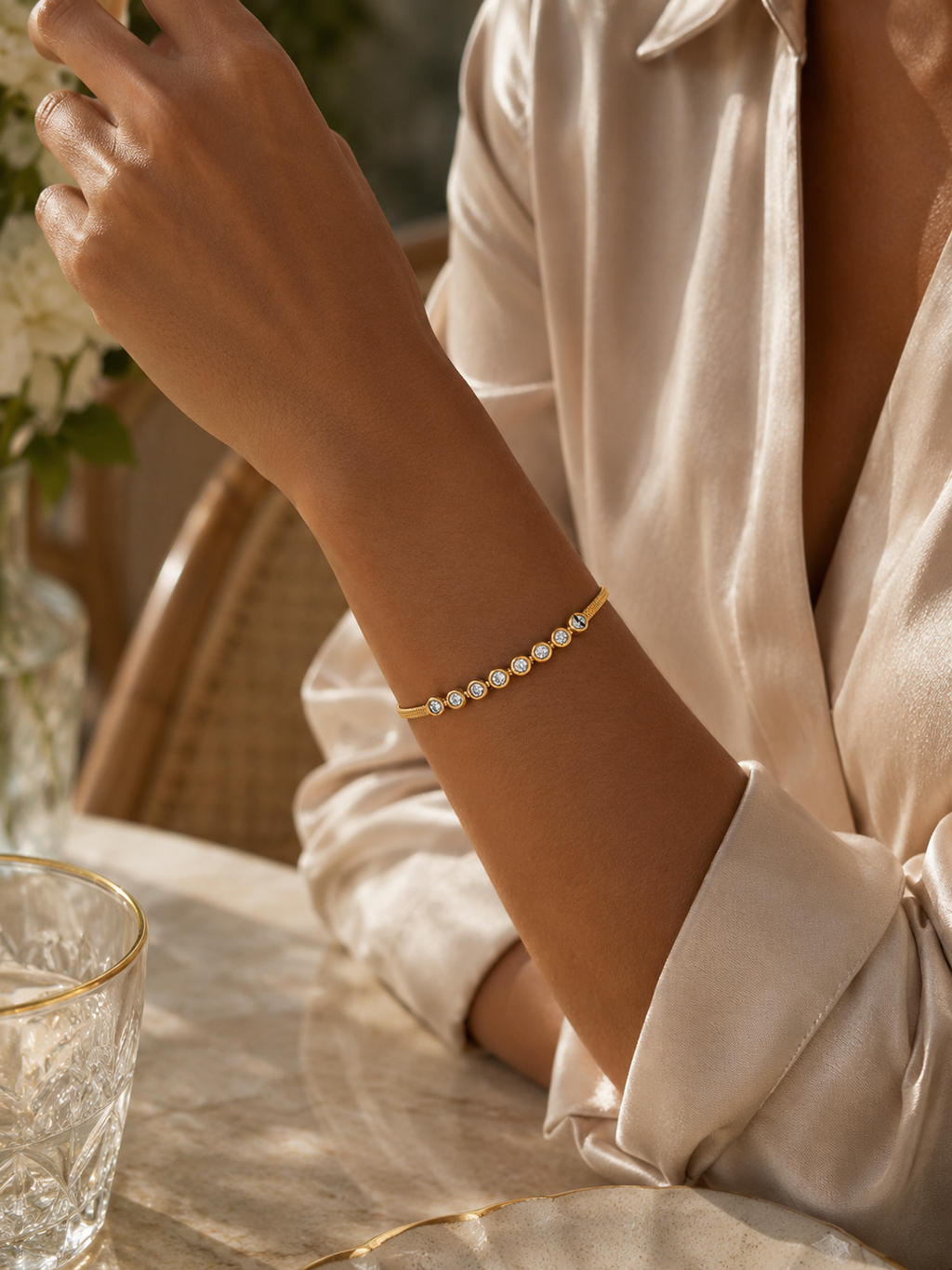 Bracelet Éclat Serpentine