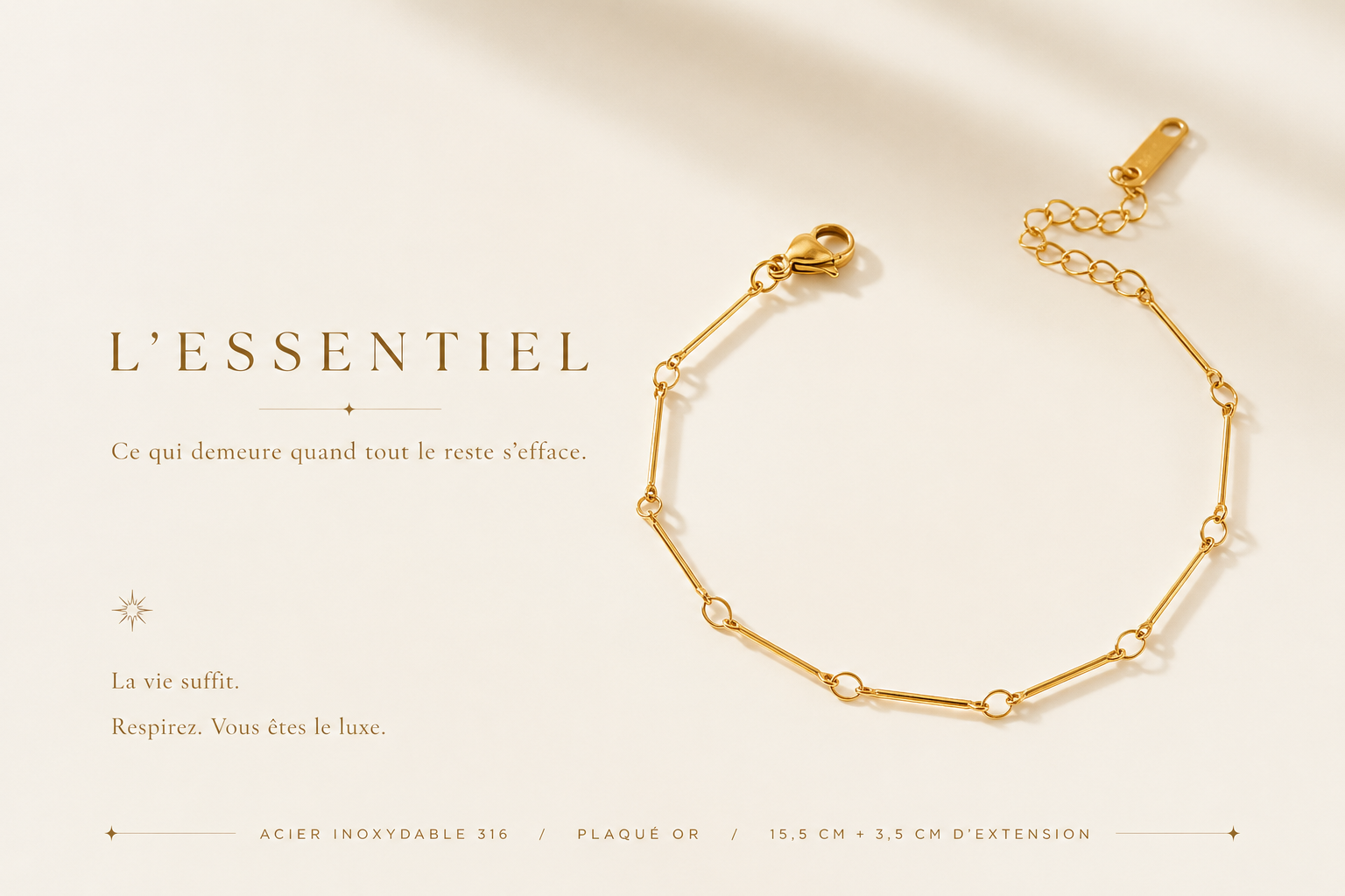 Bracelet L'Essentiel