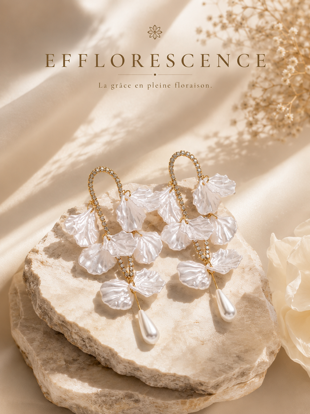 Boucles d'oreilles Efflorescence