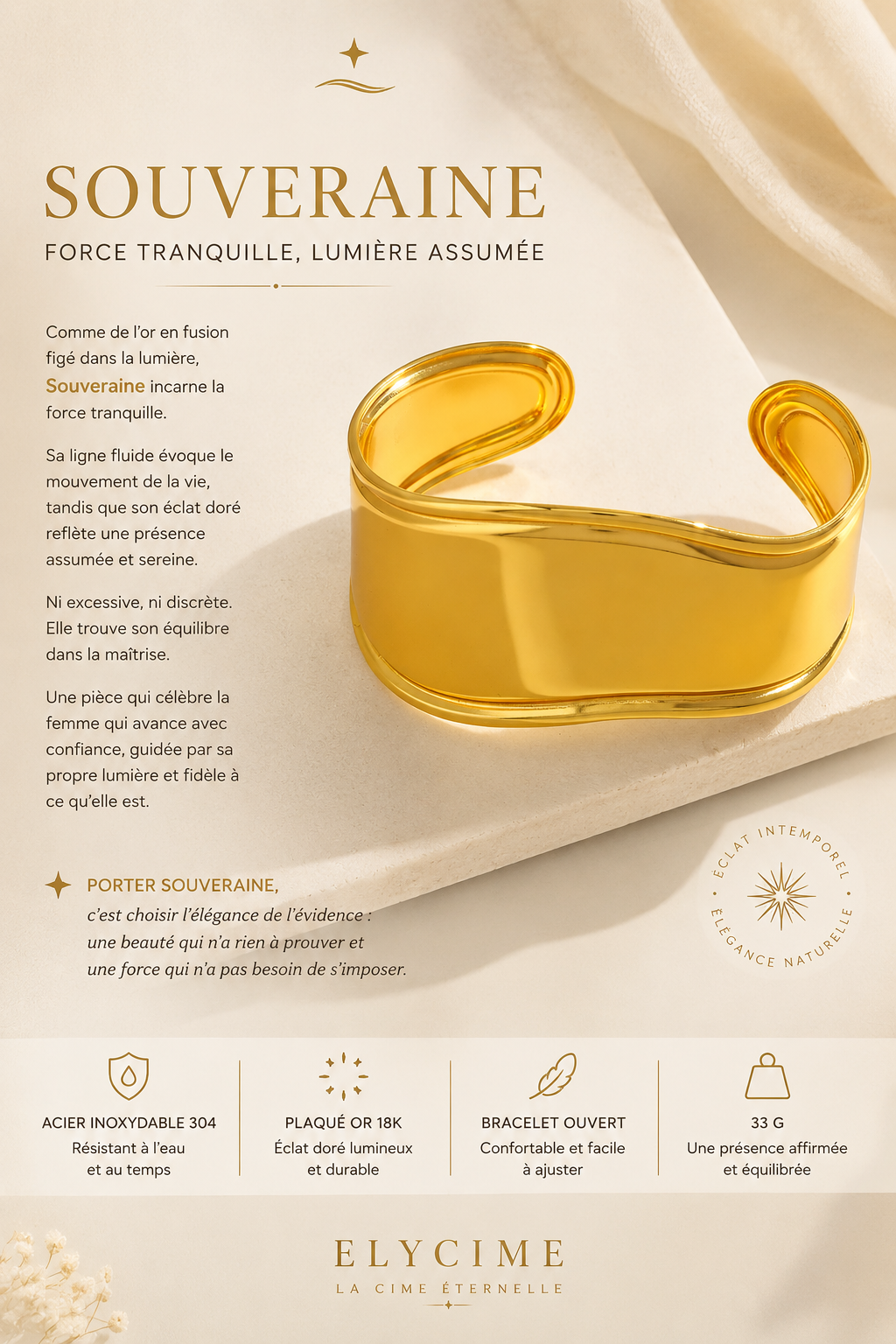 Bracelet Souveraine