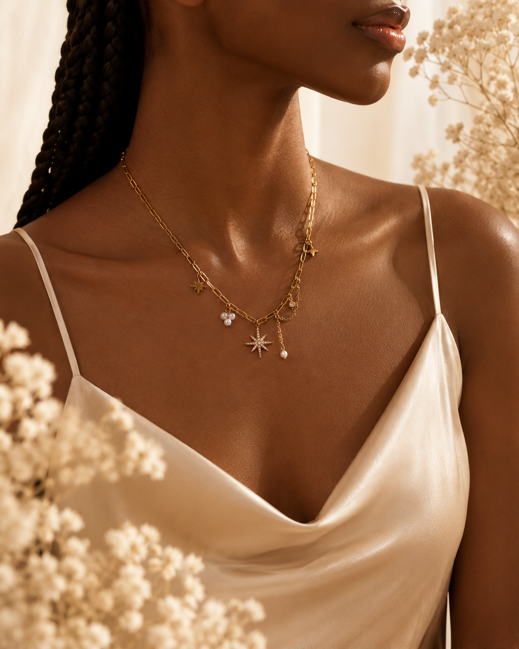 Collier Étoile Boréale