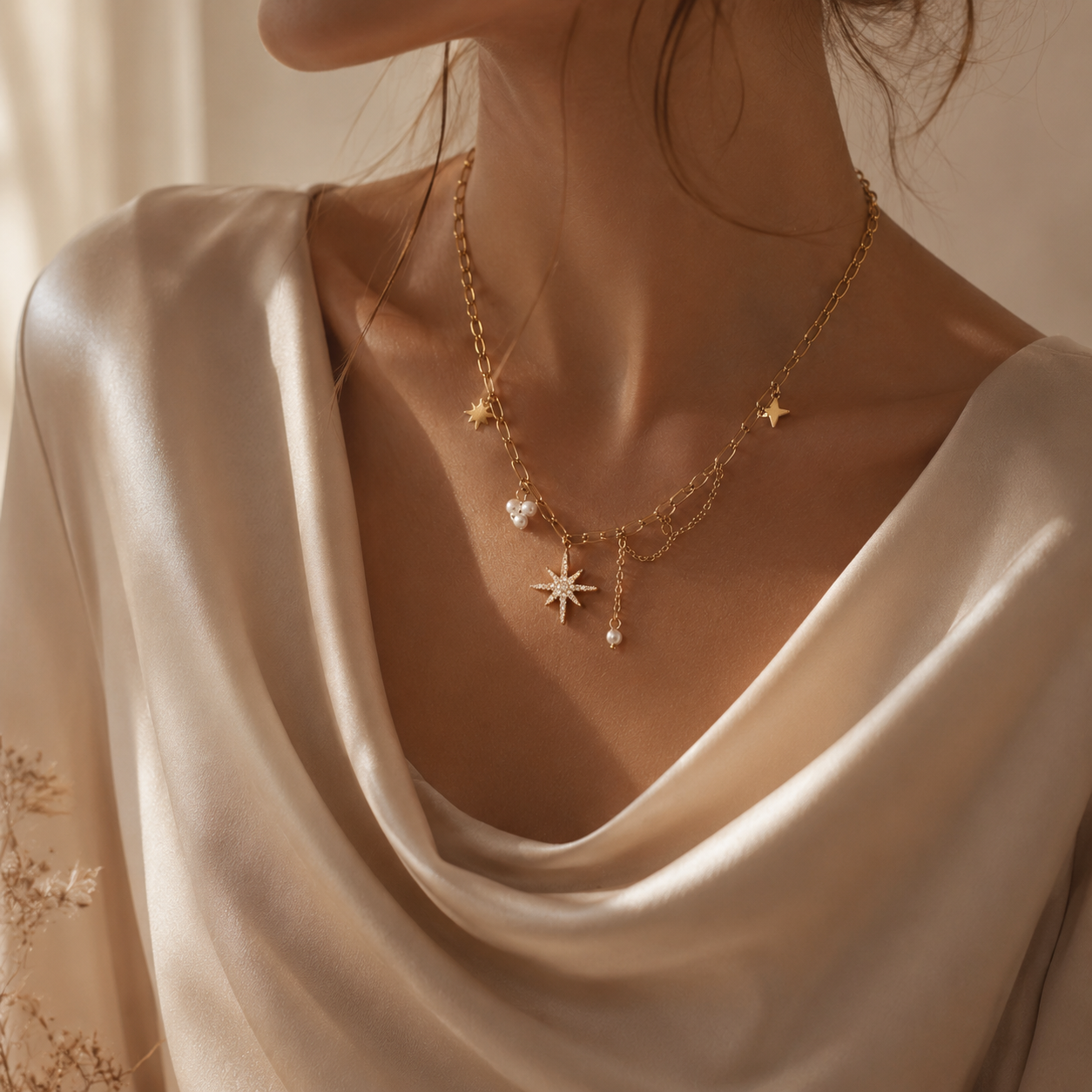 Collier Étoile Boréale
