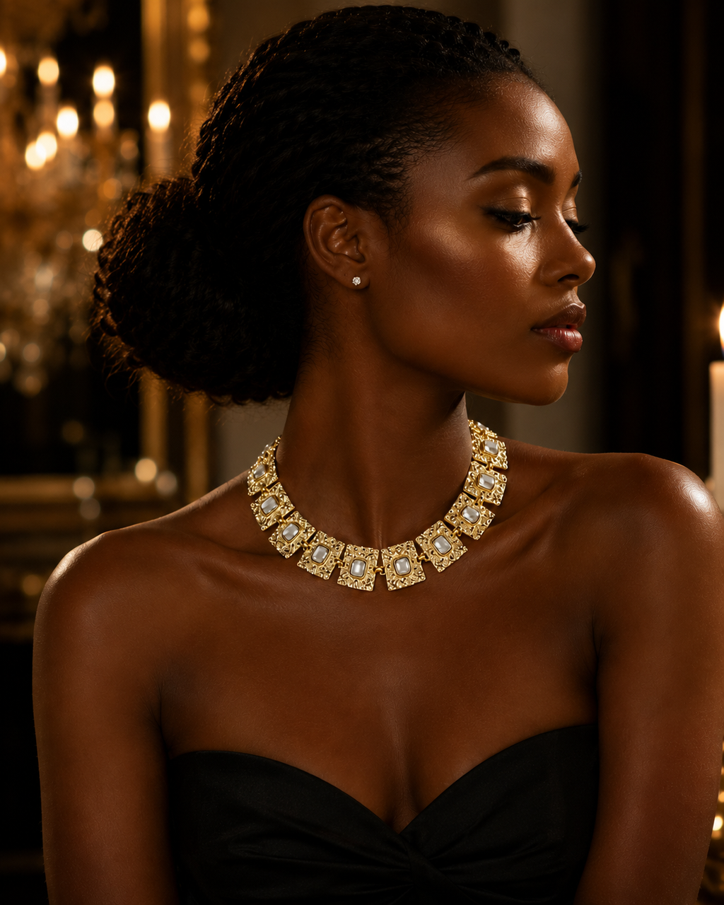Collier Éclat Martelé