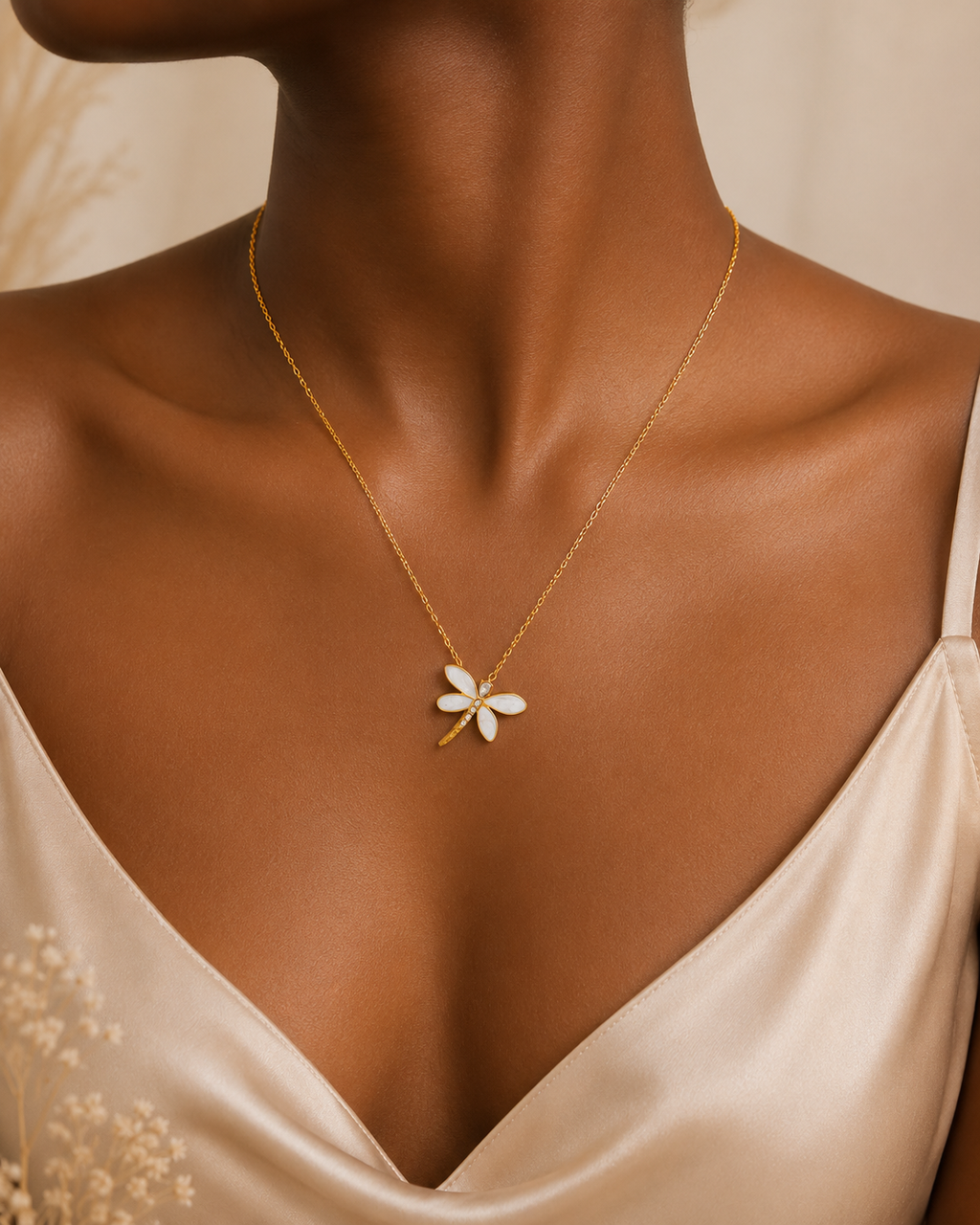 Collier Libellule