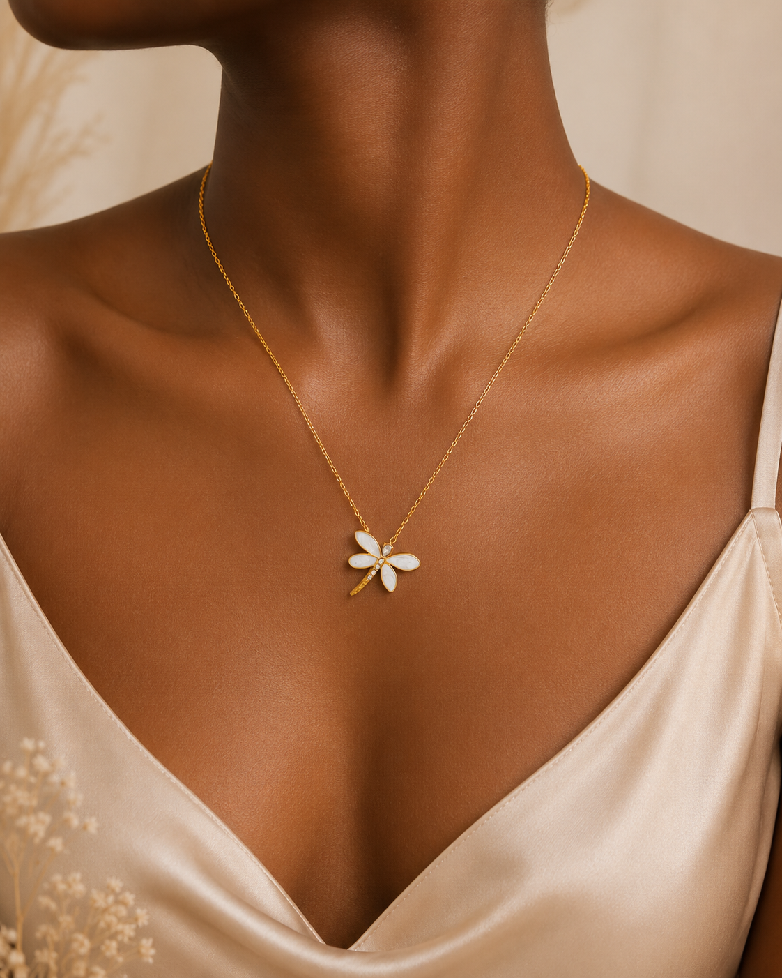 Collier Libellule