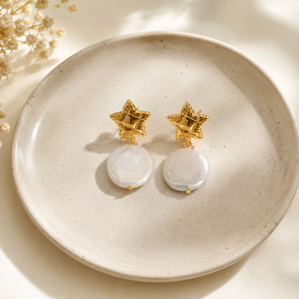 Boucles Étoile de Nacre