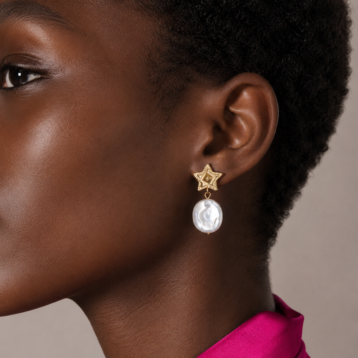 Boucles Étoile de Nacre