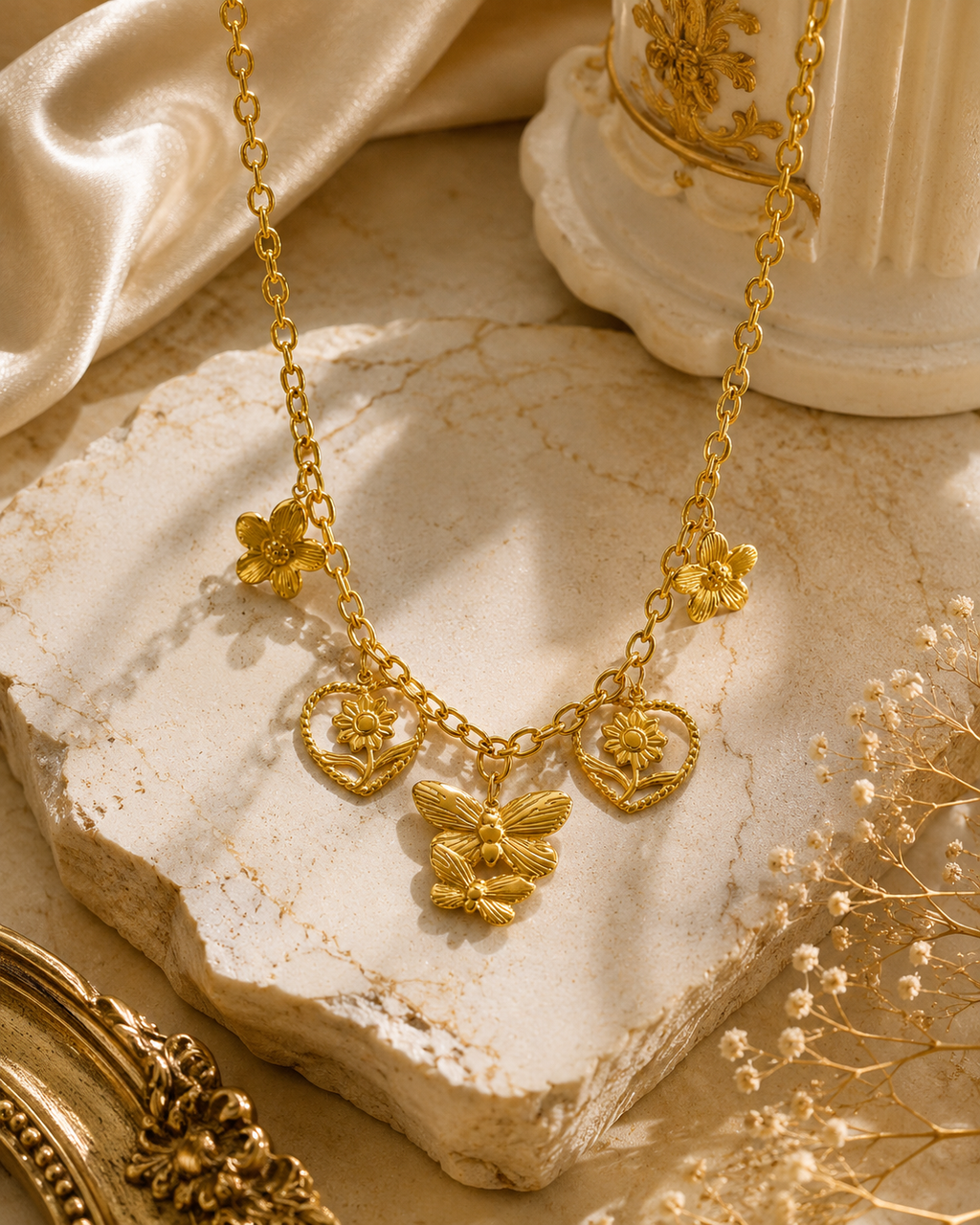 Collier Jardin Doré