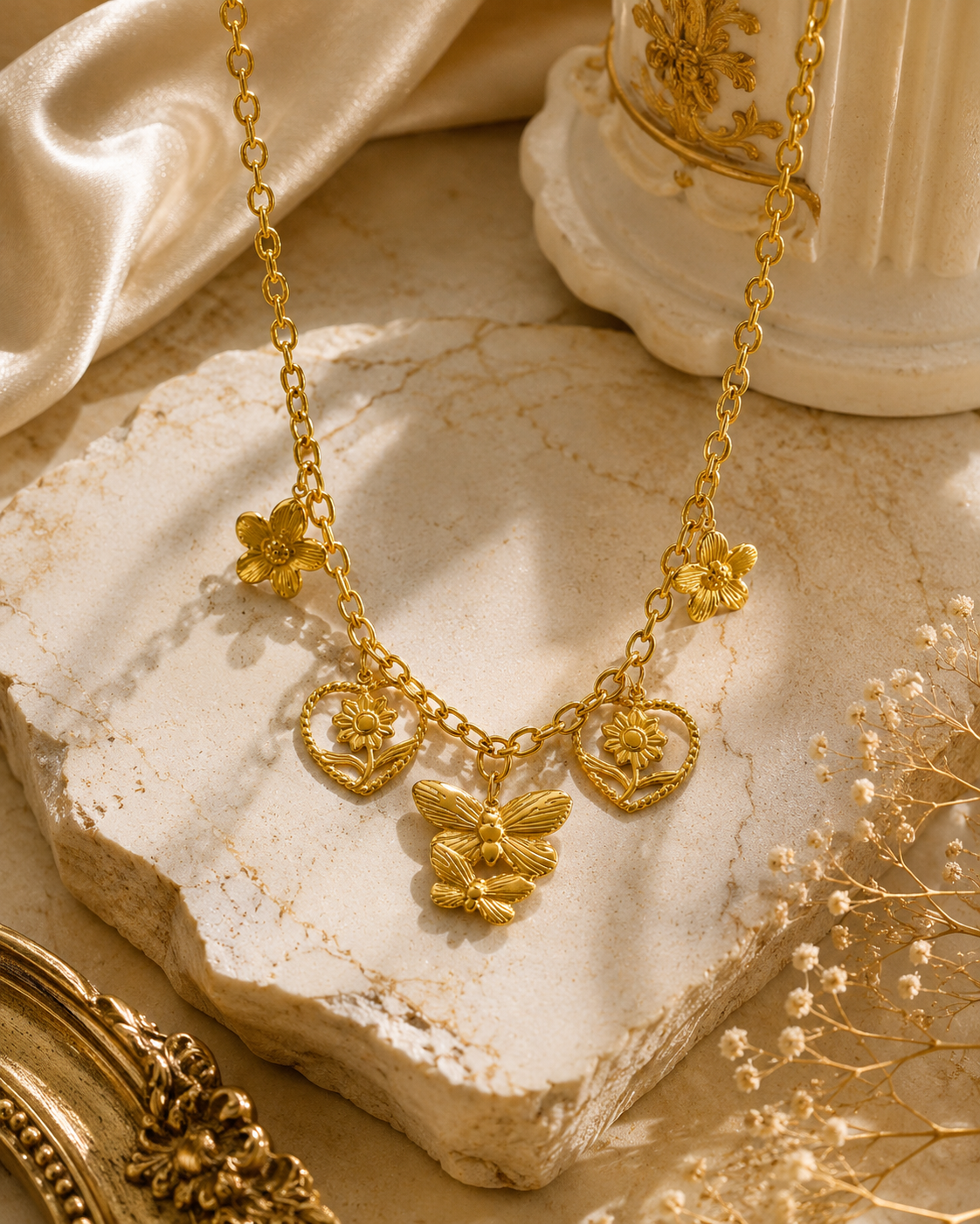 Collier Jardin Doré