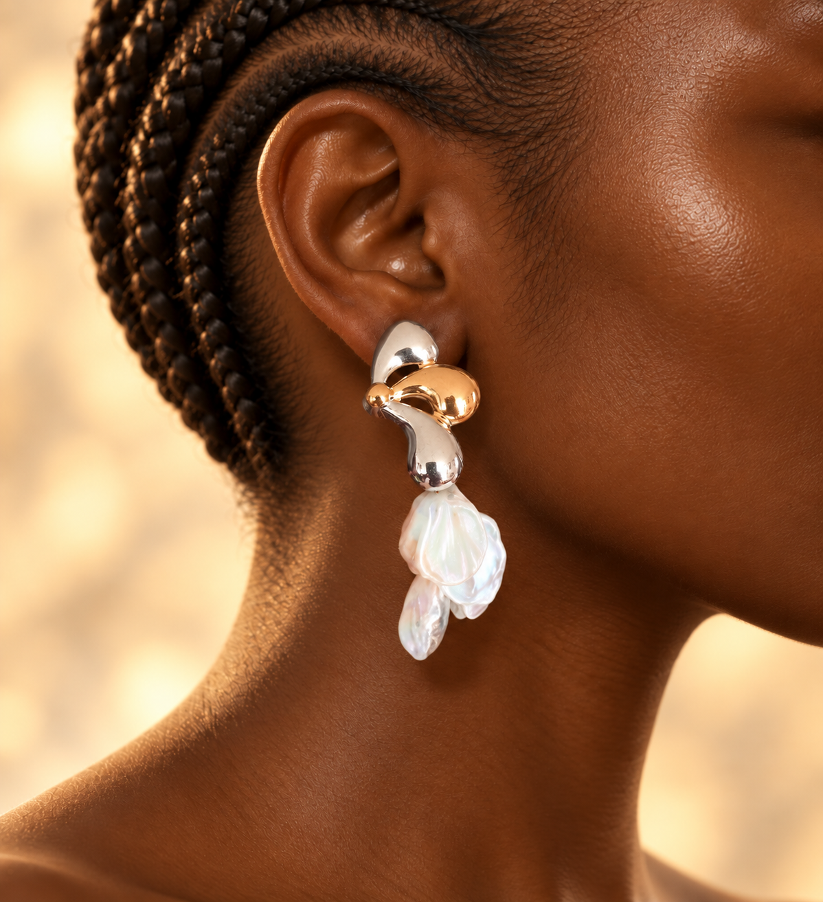 Pearlescent/ Earrings