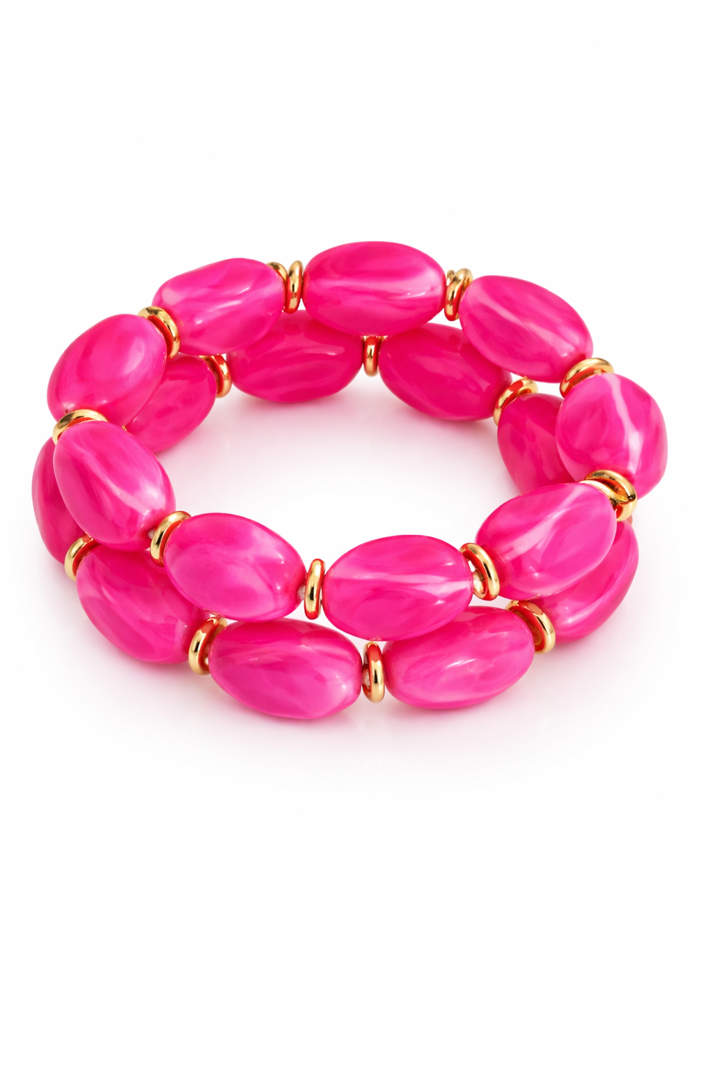 Bracelets Duo Eclat Fuchsia