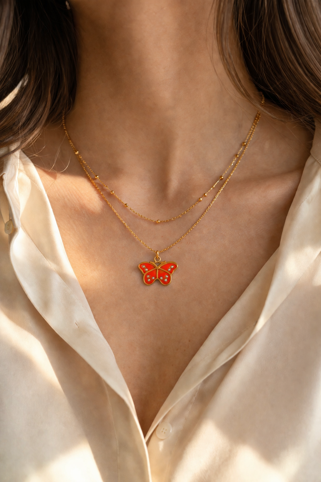 Collier Papillon