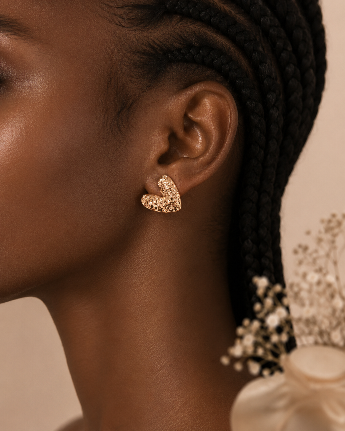 Boucle d'oreilles Empreinte