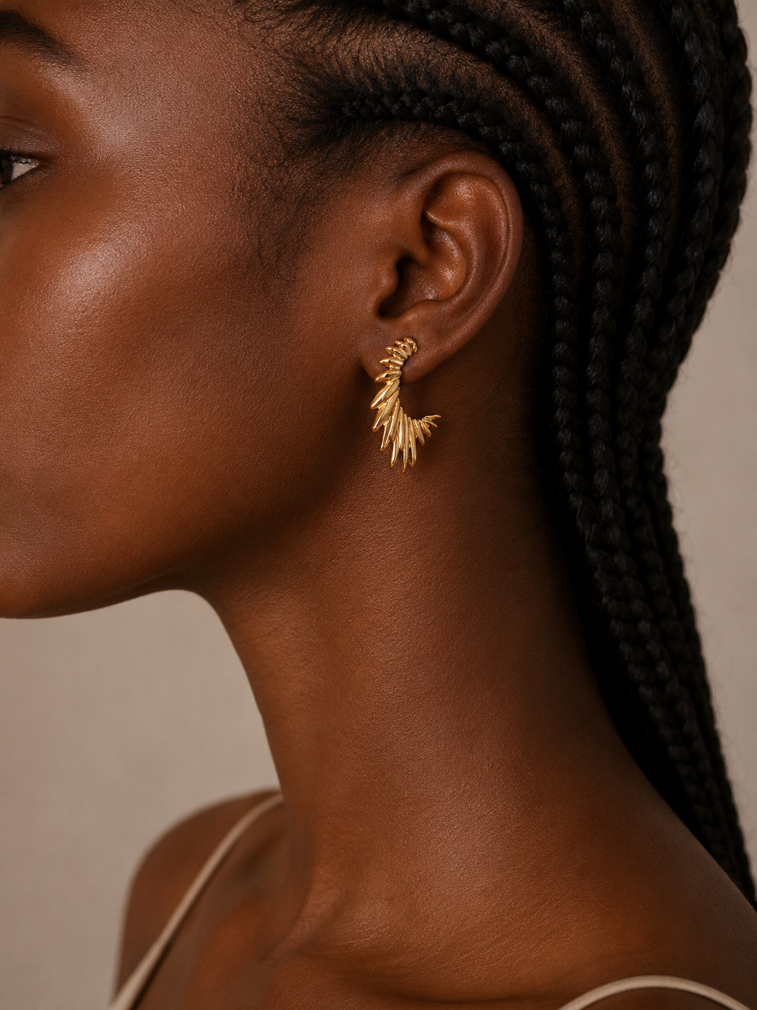 Boucles d'oreilles Épure