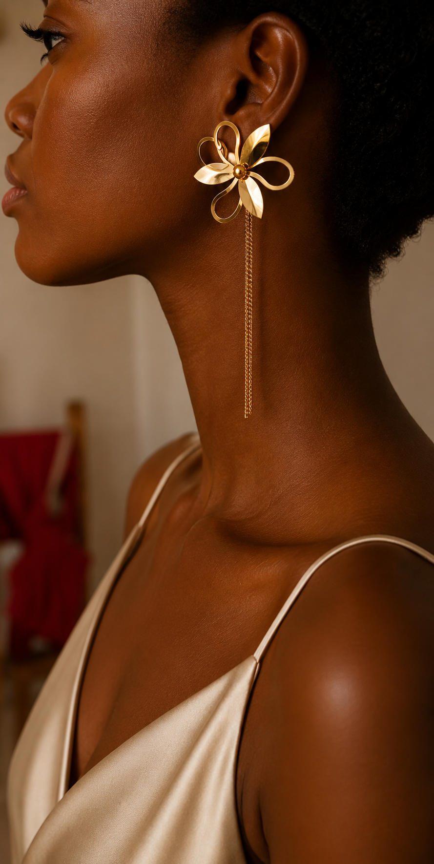 Boucle d'oreilles Fleur de Lumière