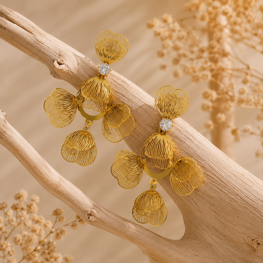Boucles Fleur Qaudira