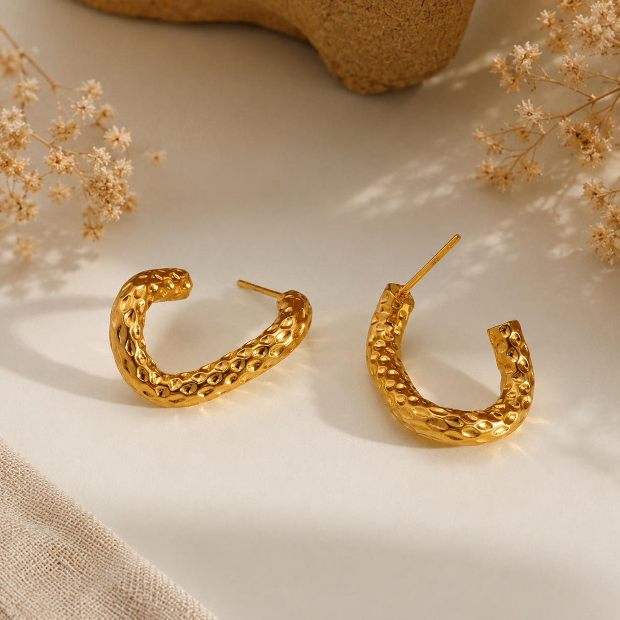 Boucles Créoles Ajourées